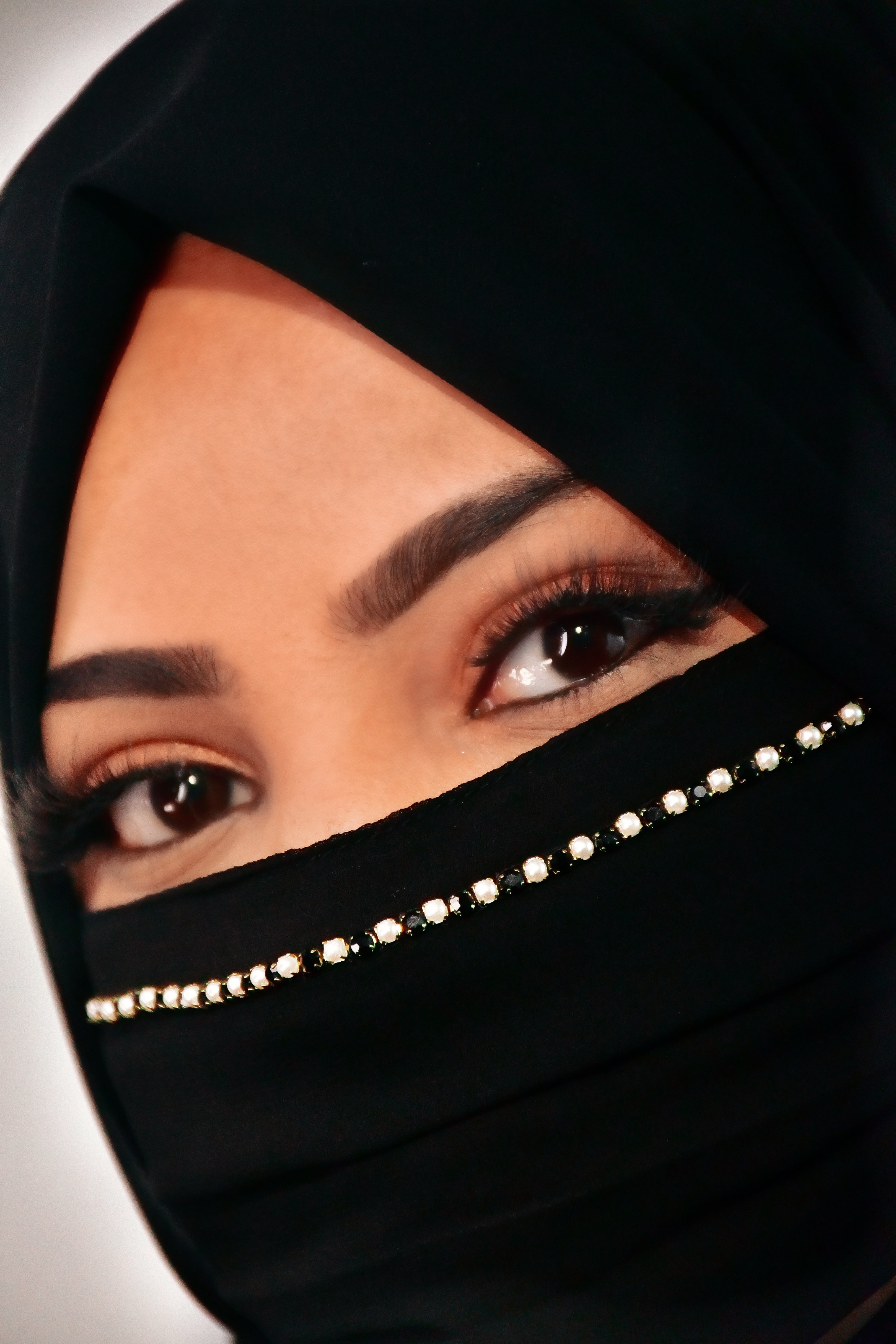 Diamond Handwork Premium Hijab Friendly Mask