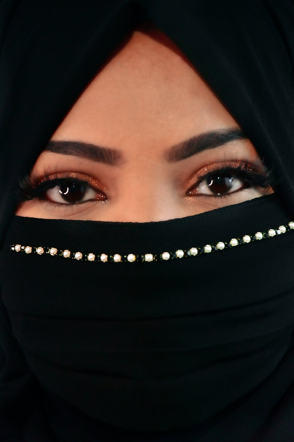 Diamond Handwork Premium Hijab Friendly Mask