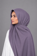 Modal Cotton Hijab | Dusty Lilac / Mauve | 2 Meter