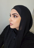 Jersey ribbed hijab underscarf hijab bonnet tube hijab cap dreadlock