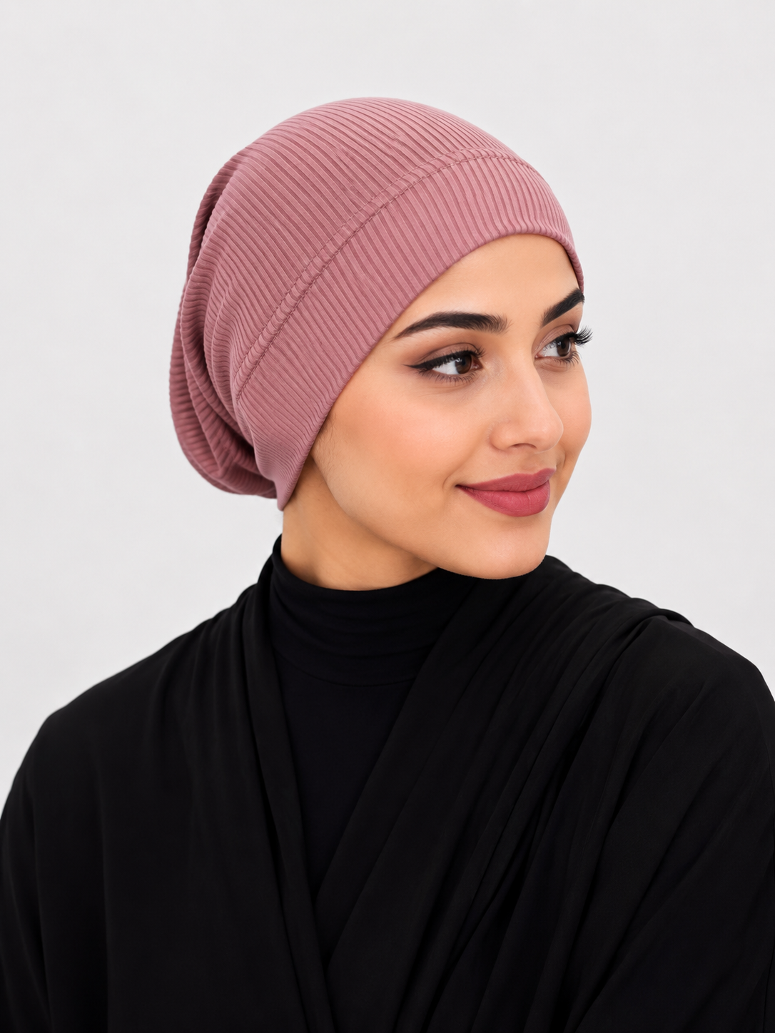 Pink Jersey Hijab Tube Cap