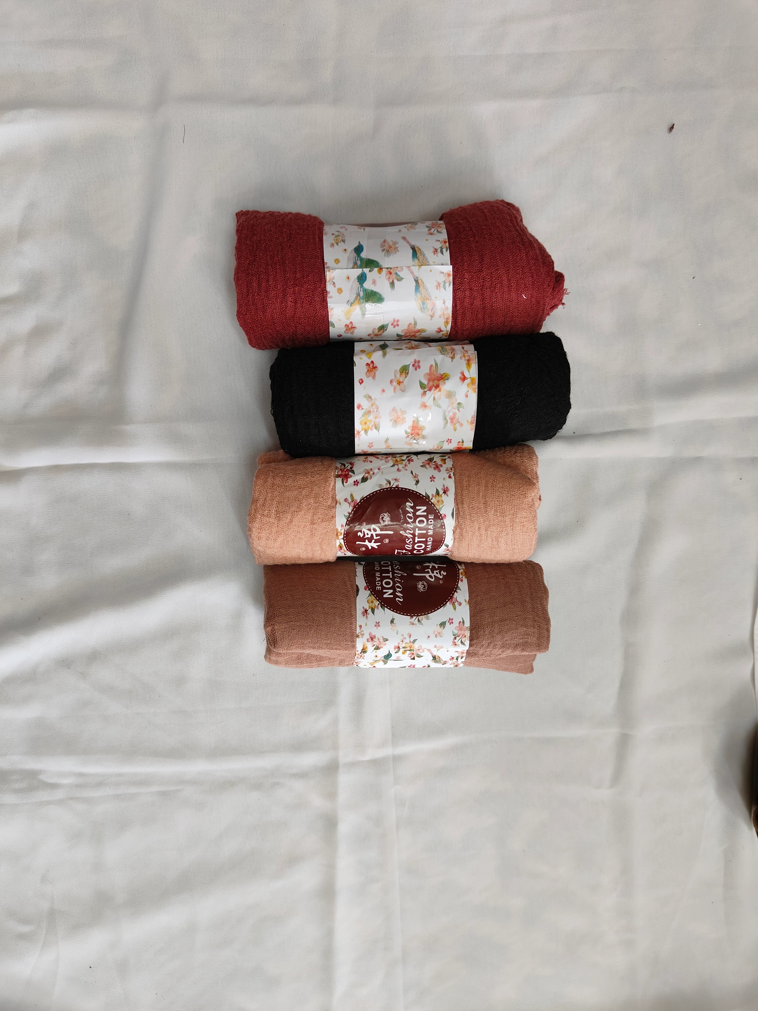 Cotton Crinkle Combo -(4 Set)