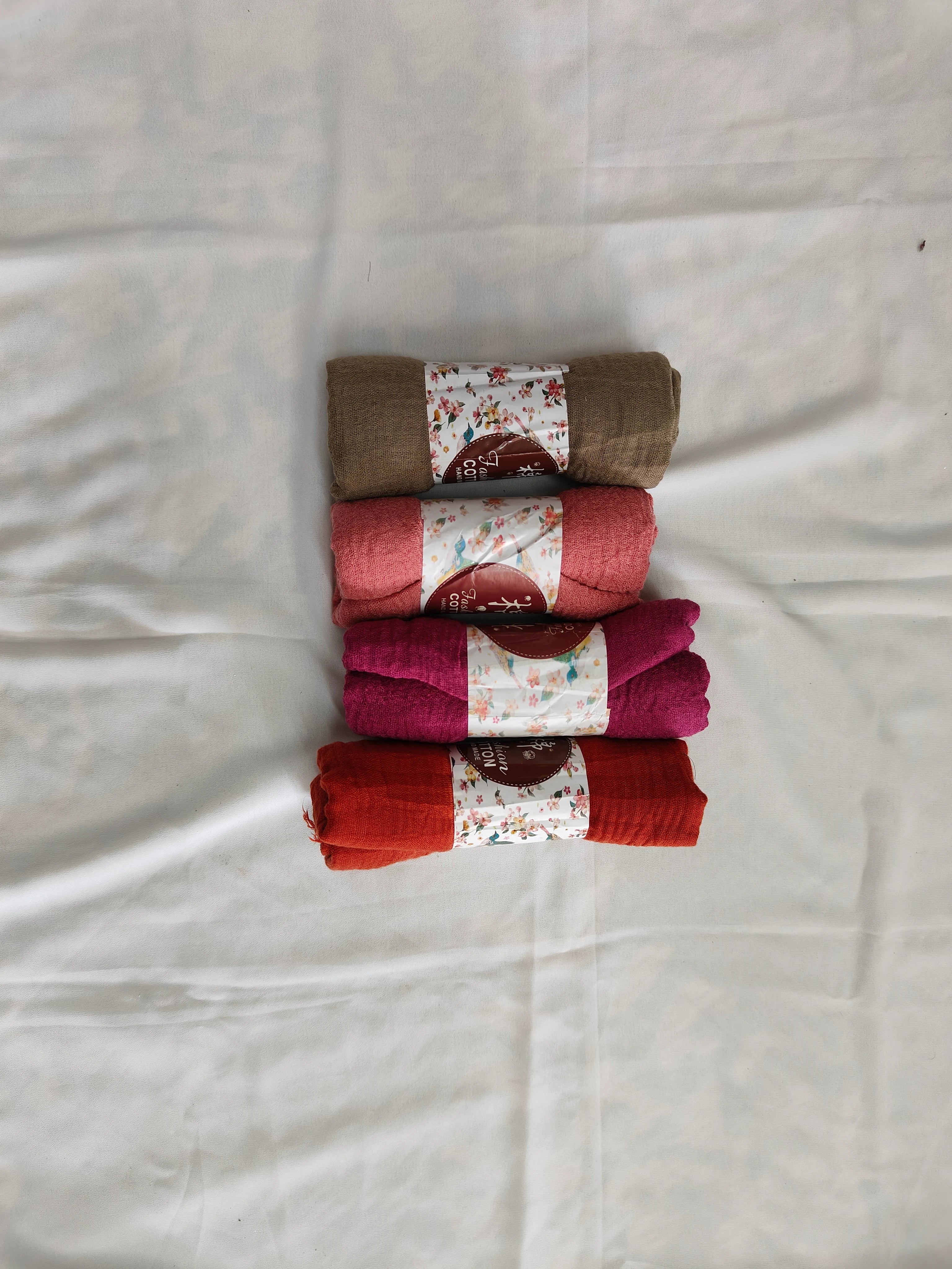 Cotton Crinkle Combo -(4 Set)