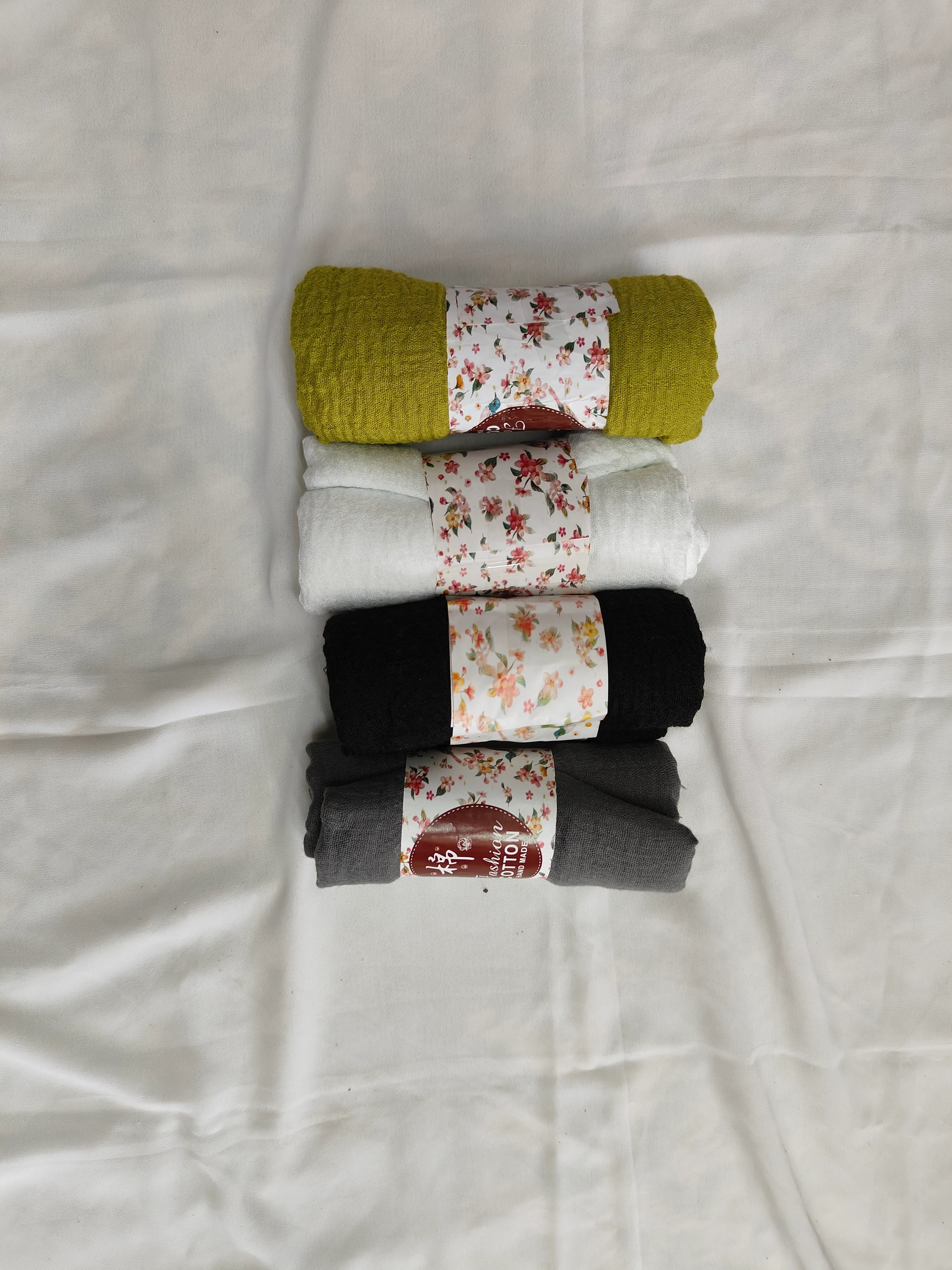 Cotton Crinkle Combo -(4 Set)