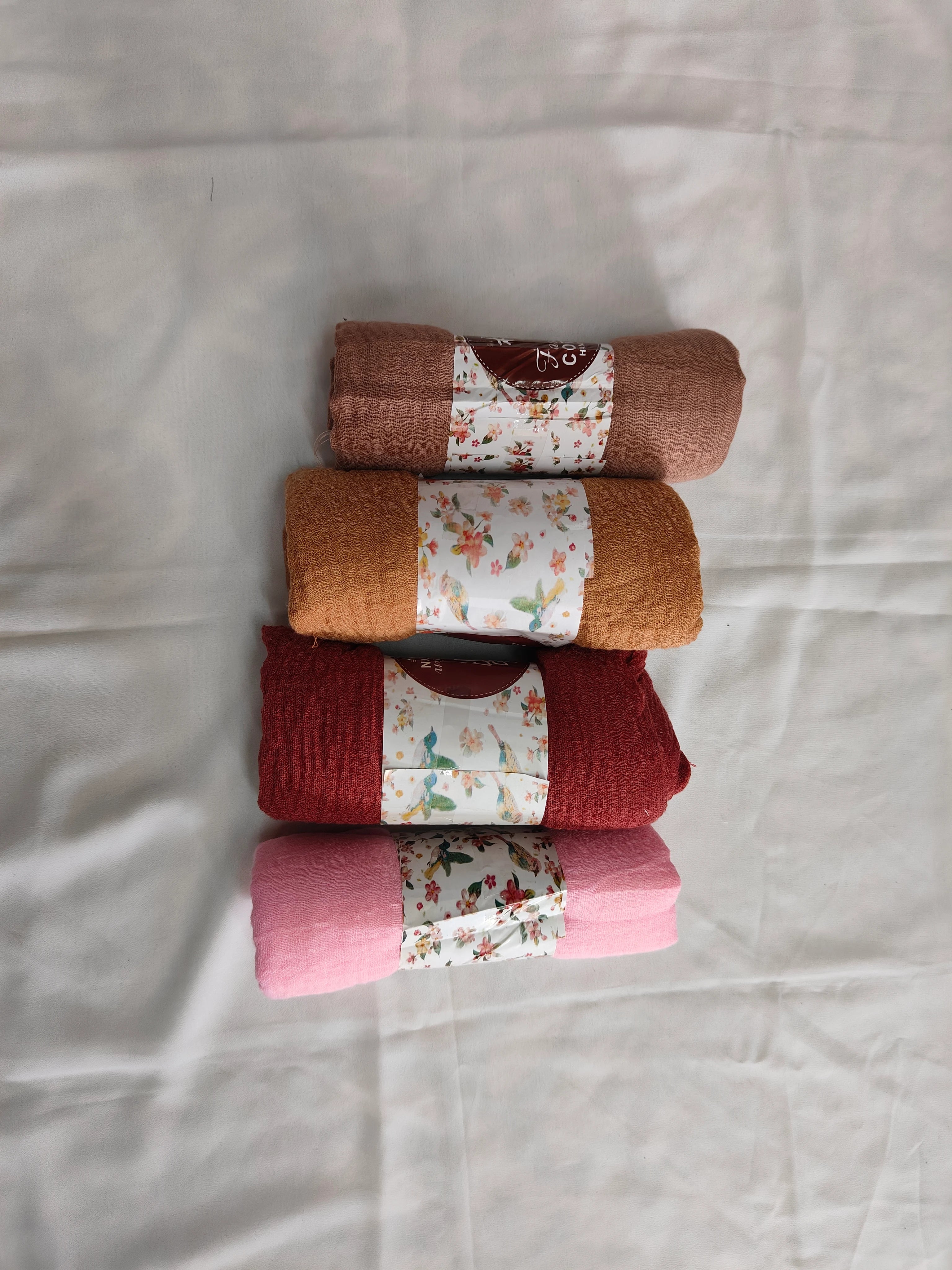 Cotton Crinkle Combo -(4 Set)