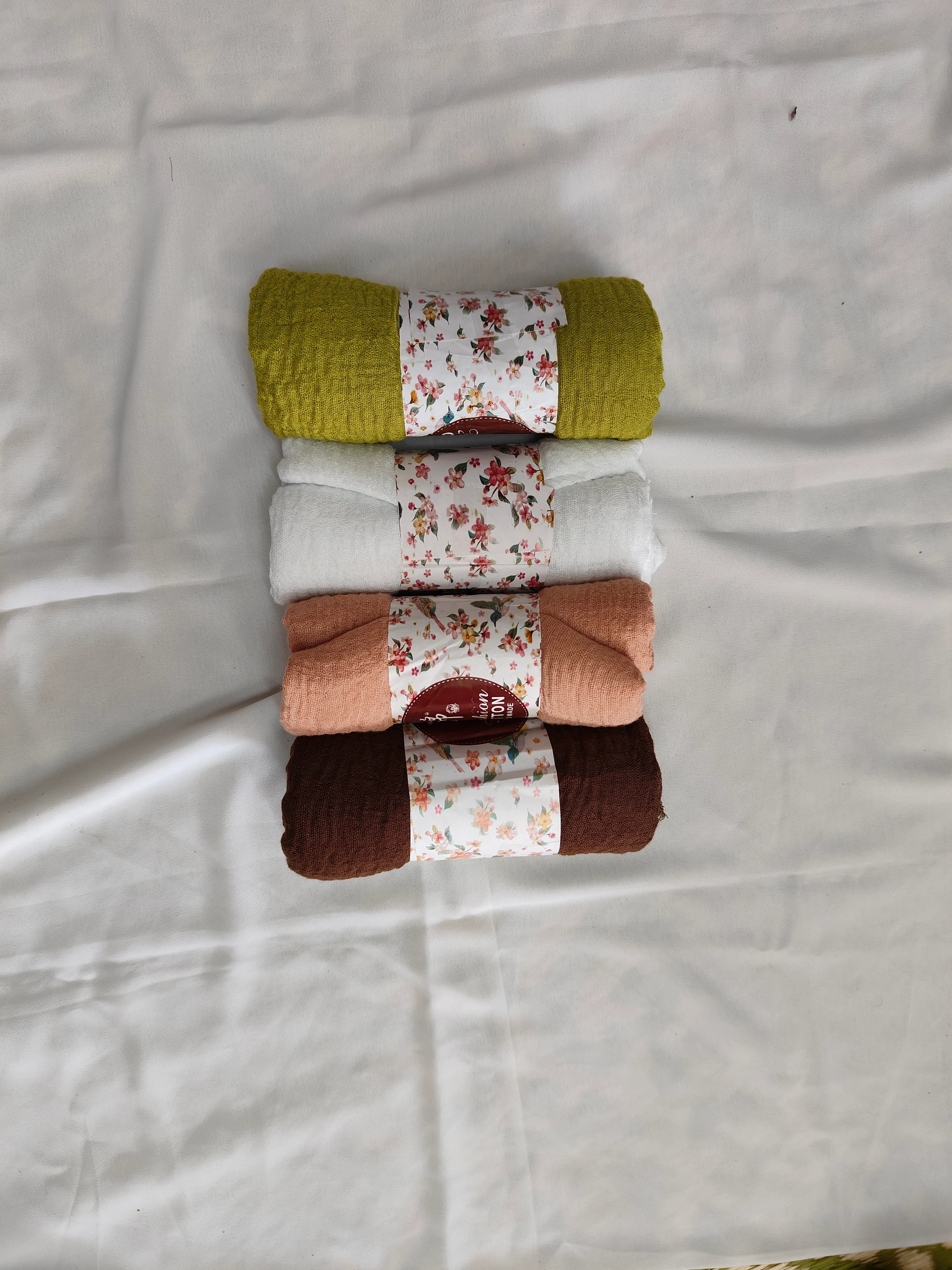 Cotton Crinkle Combo -(4 Set)
