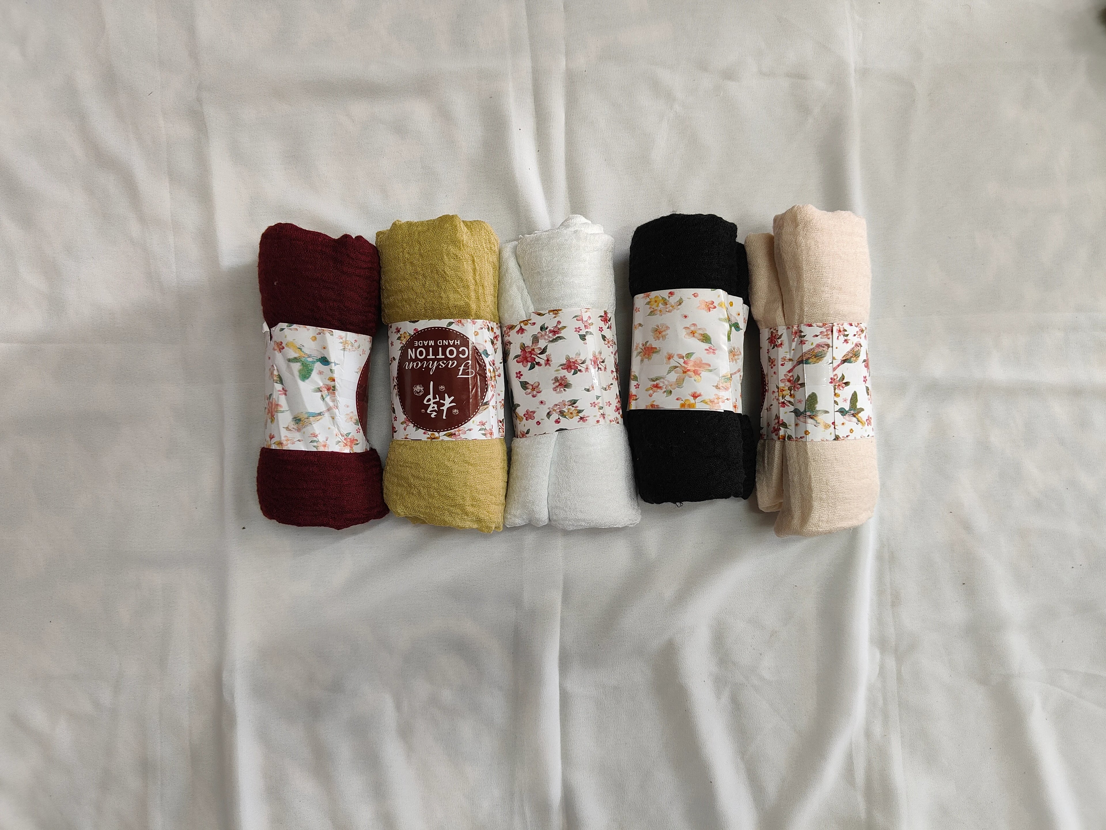 Cotton Crinkle Combo -(5 Set)