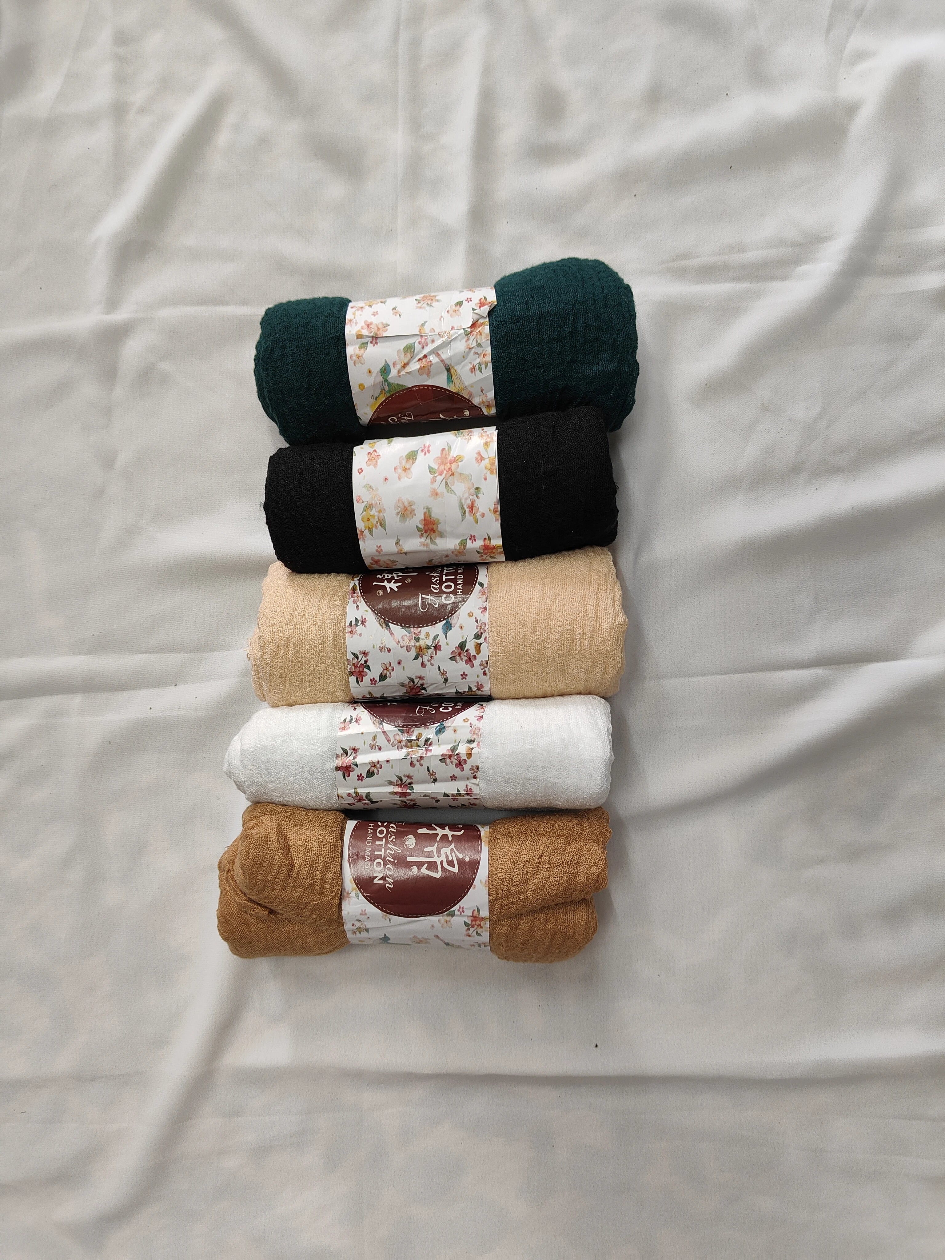 Cotton Crinkle Combo -(5 Set)