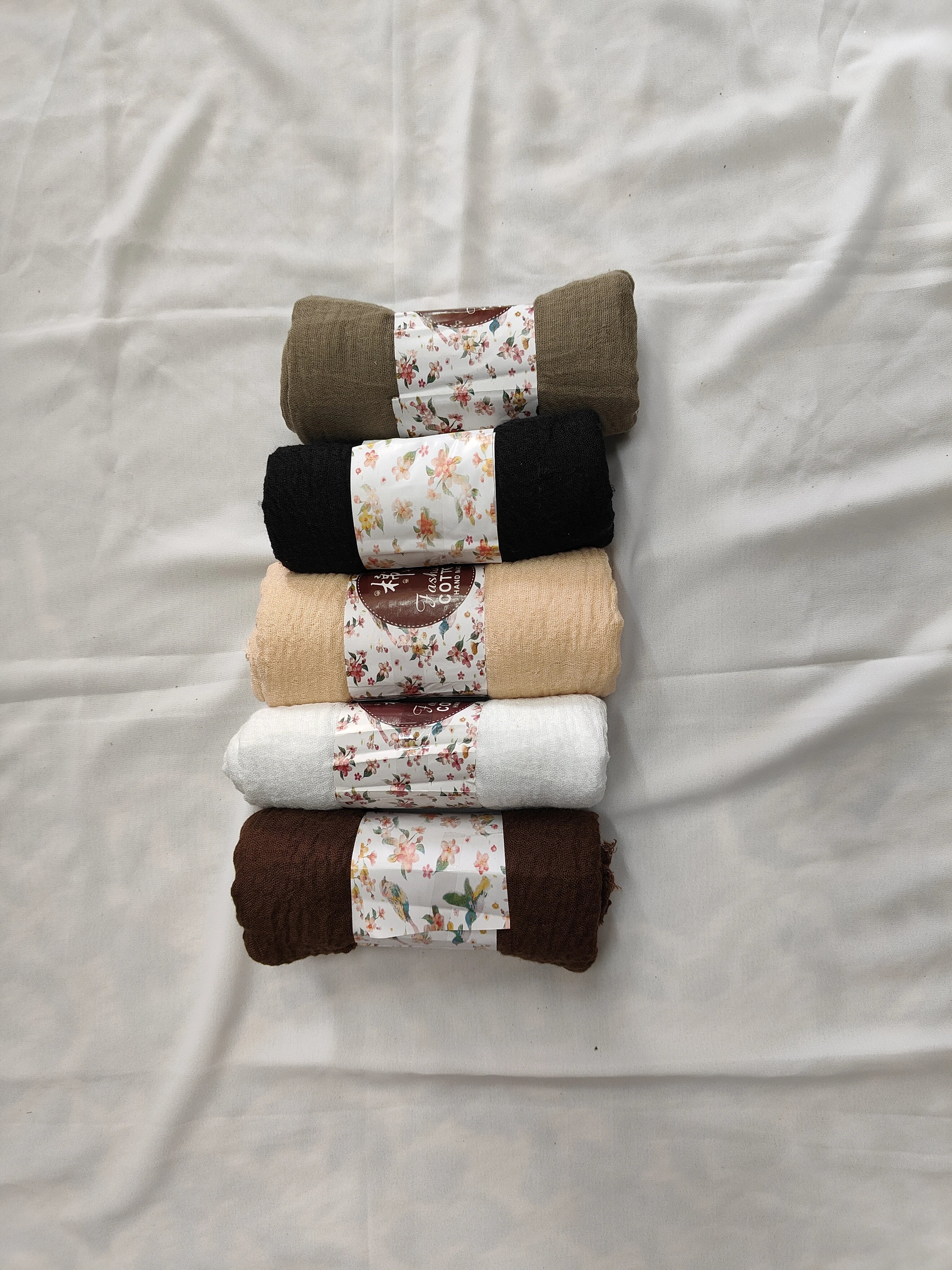 Cotton Crinkle Combo -(5 Set)