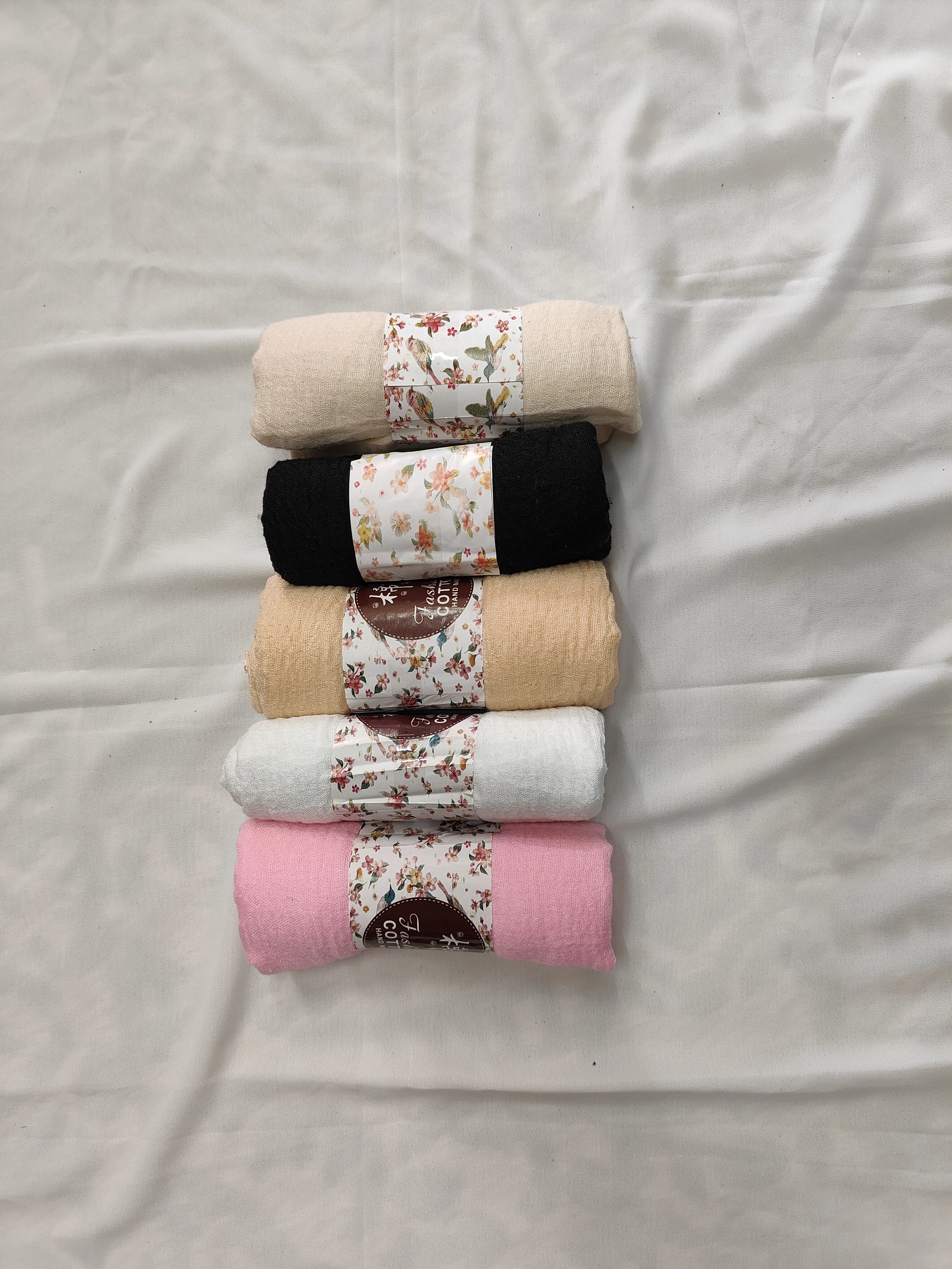 Cotton Crinkle Combo -(5 Set)