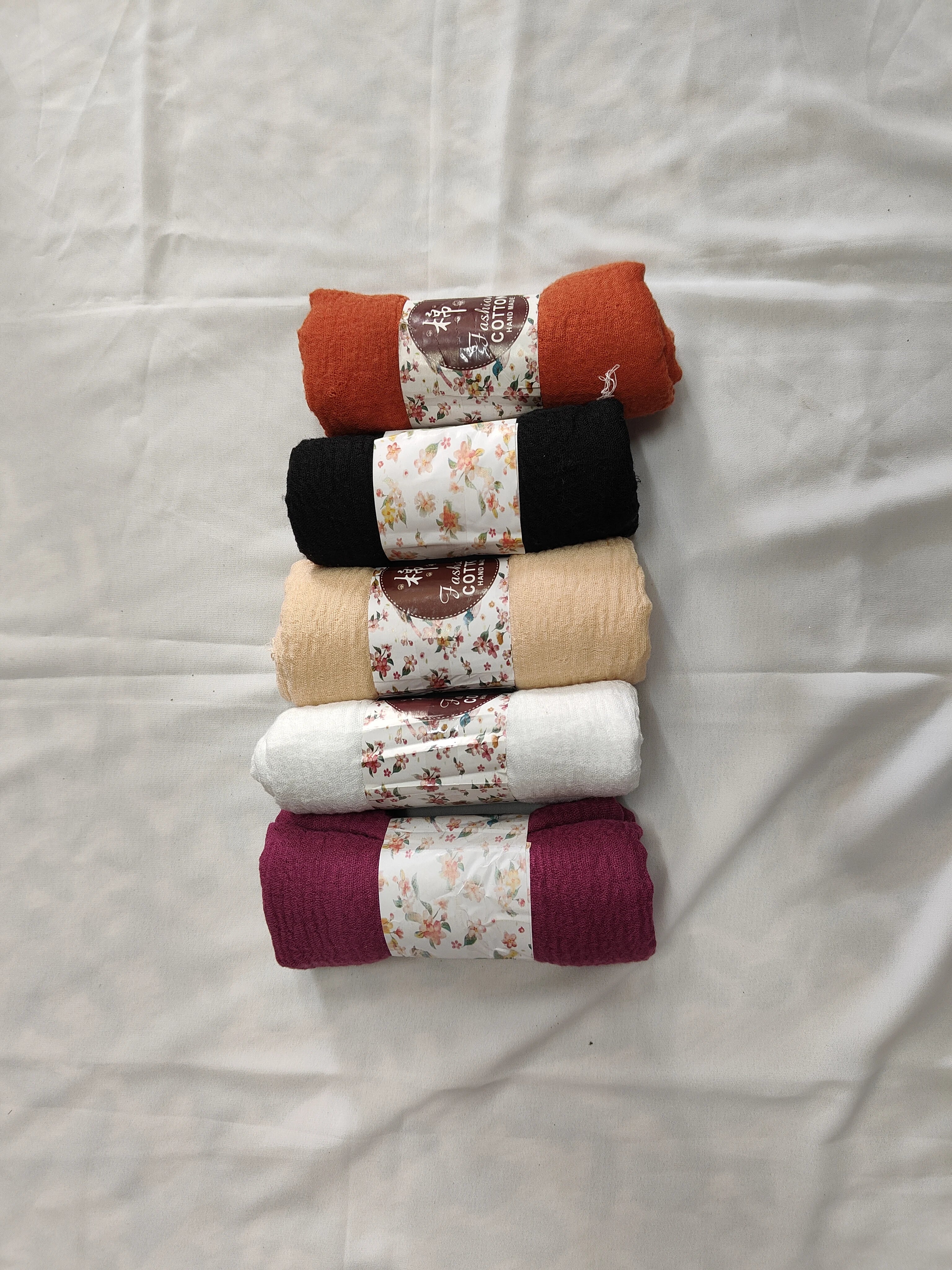 Cotton Crinkle Combo -(5 Set)