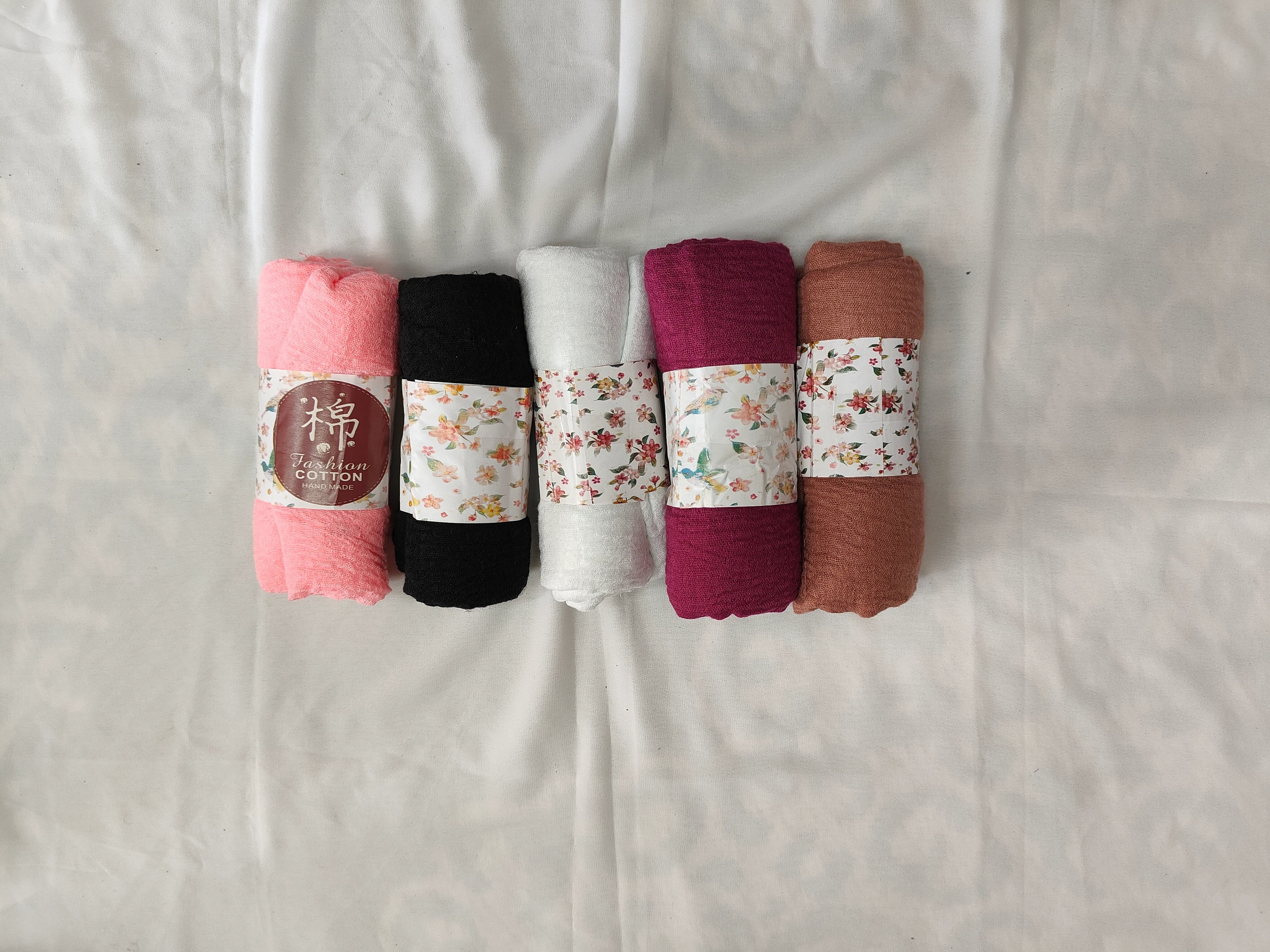 Cotton Crinkle Combo -(5 Set)