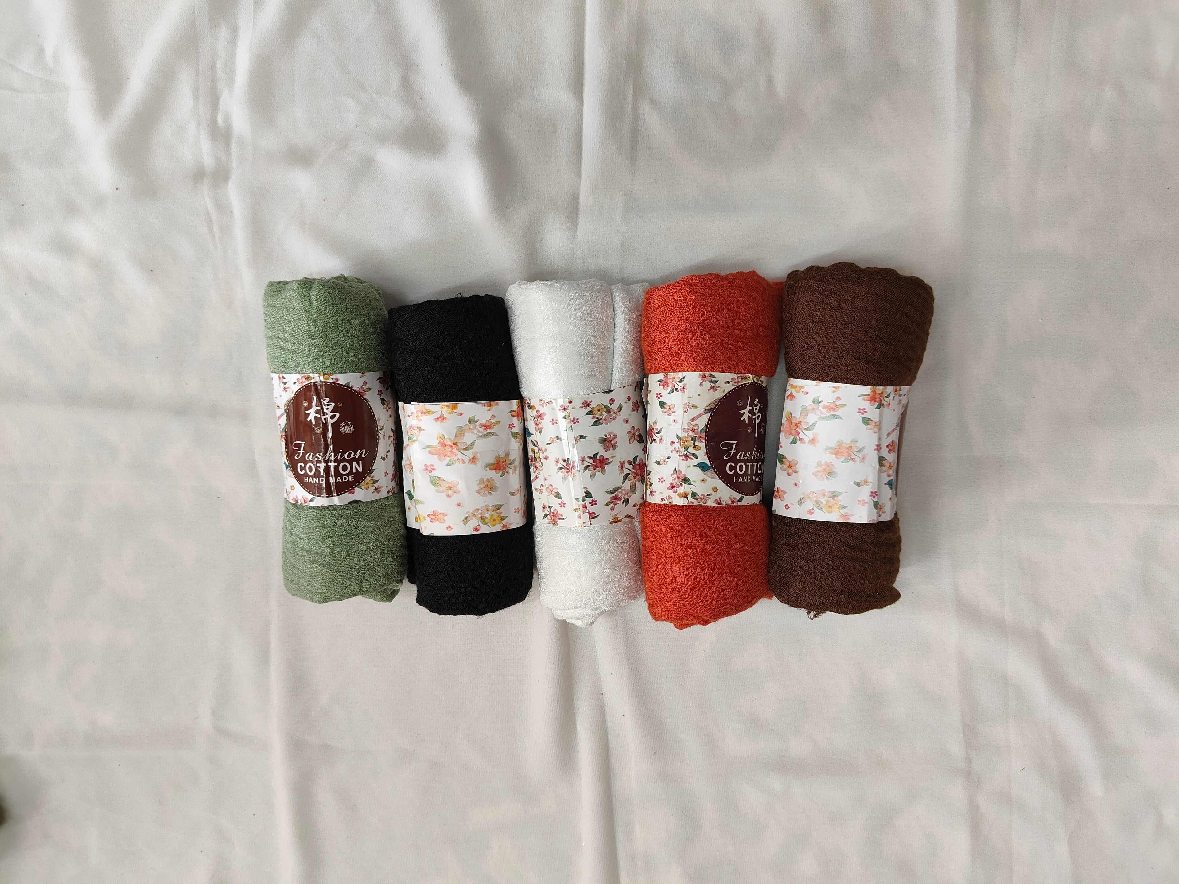 Cotton Crinkle Combo -(5 Set)