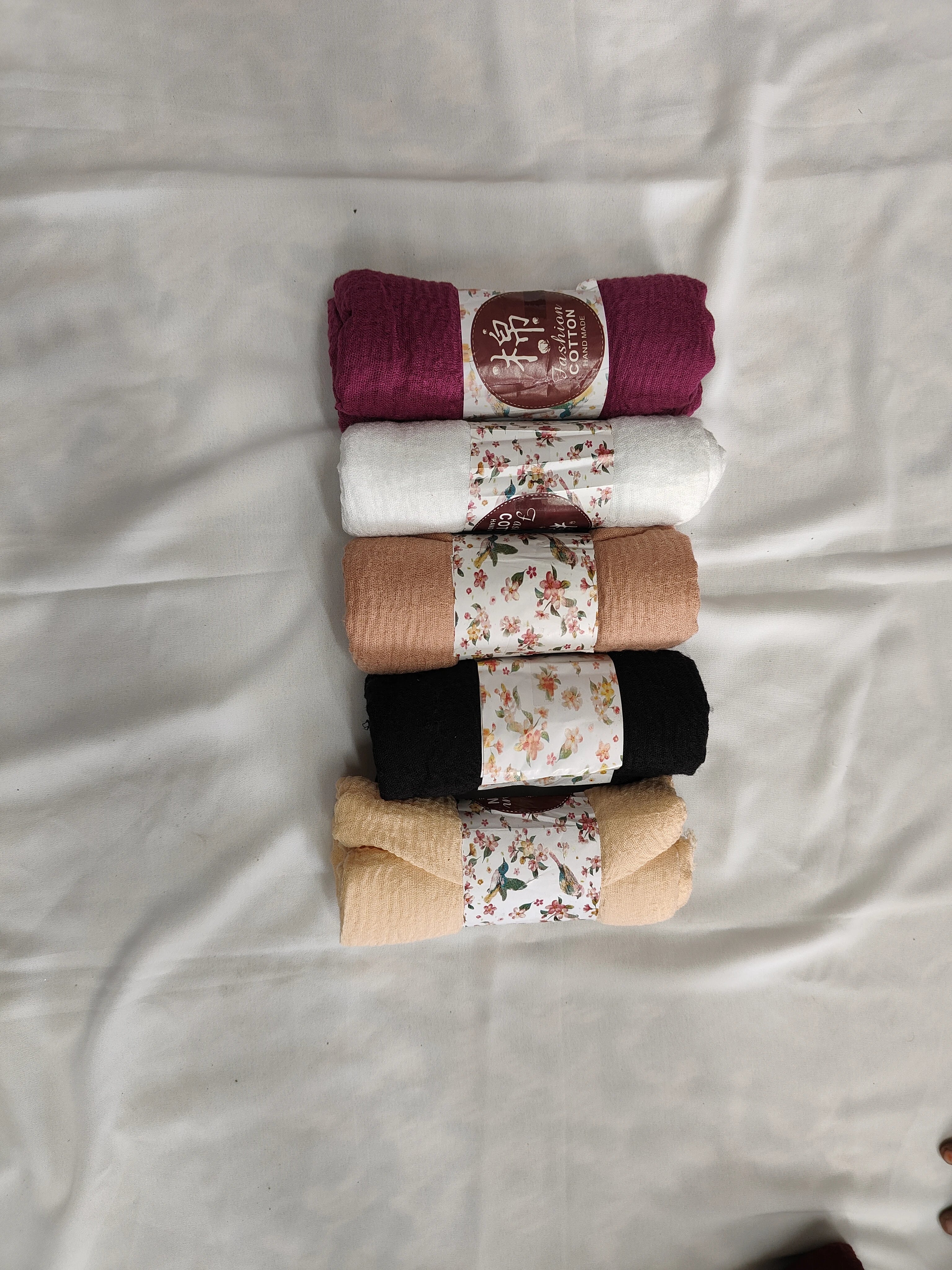 Cotton Crinkle Combo -(5 Set)