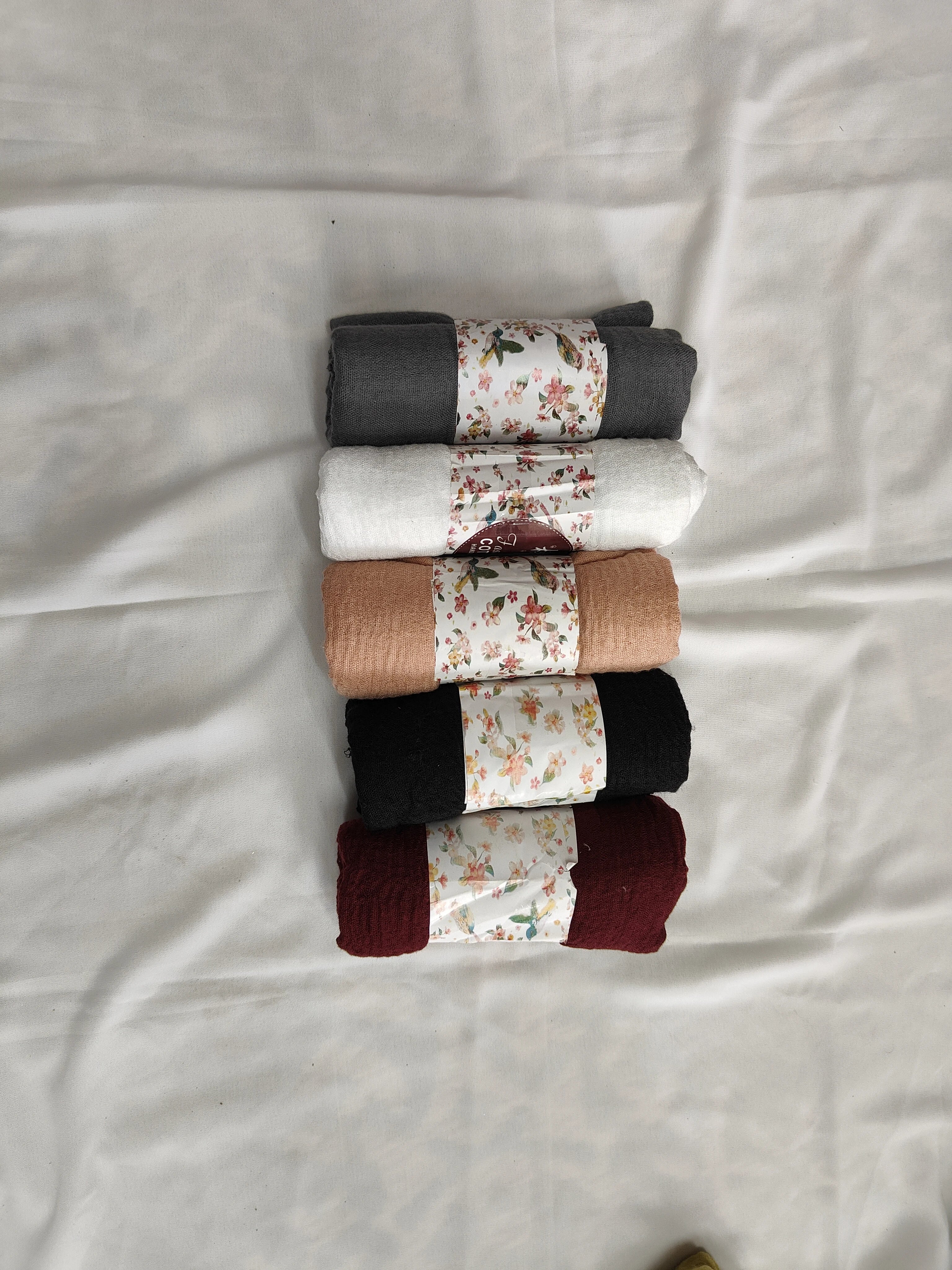 Cotton Crinkle Combo -(5 Set)