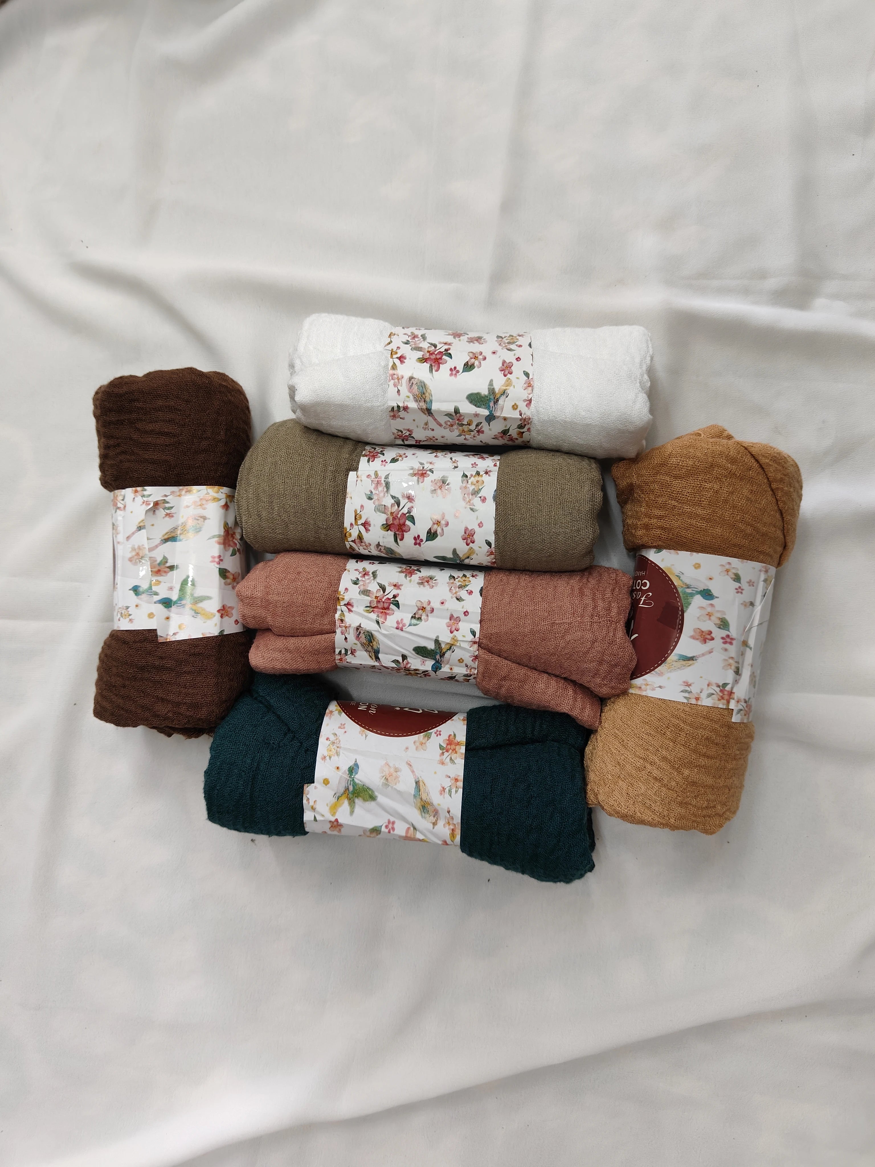 Cotton Crinkle Combo -(6 Set)