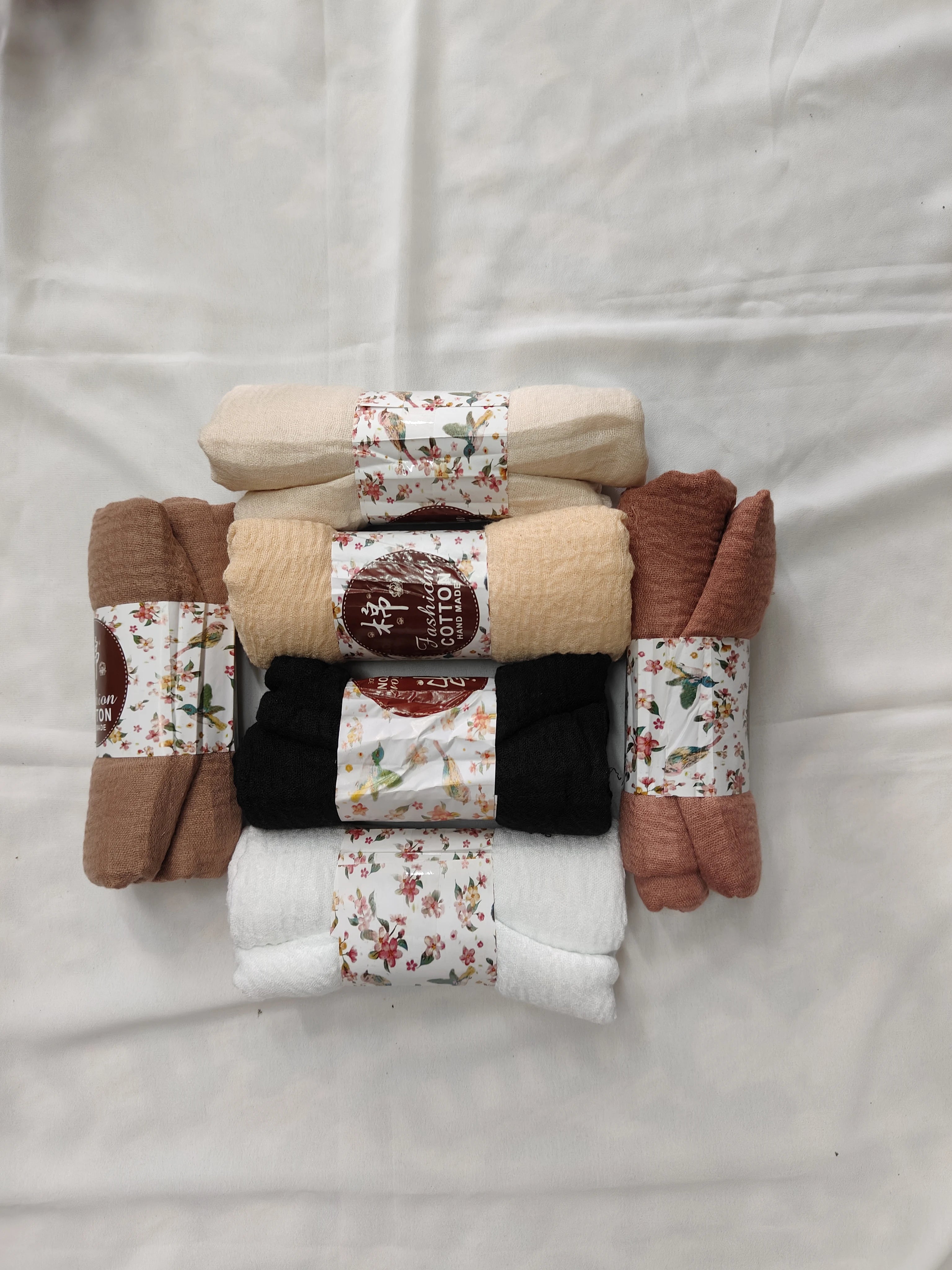 Cotton Crinkle Combo -(6 Set)