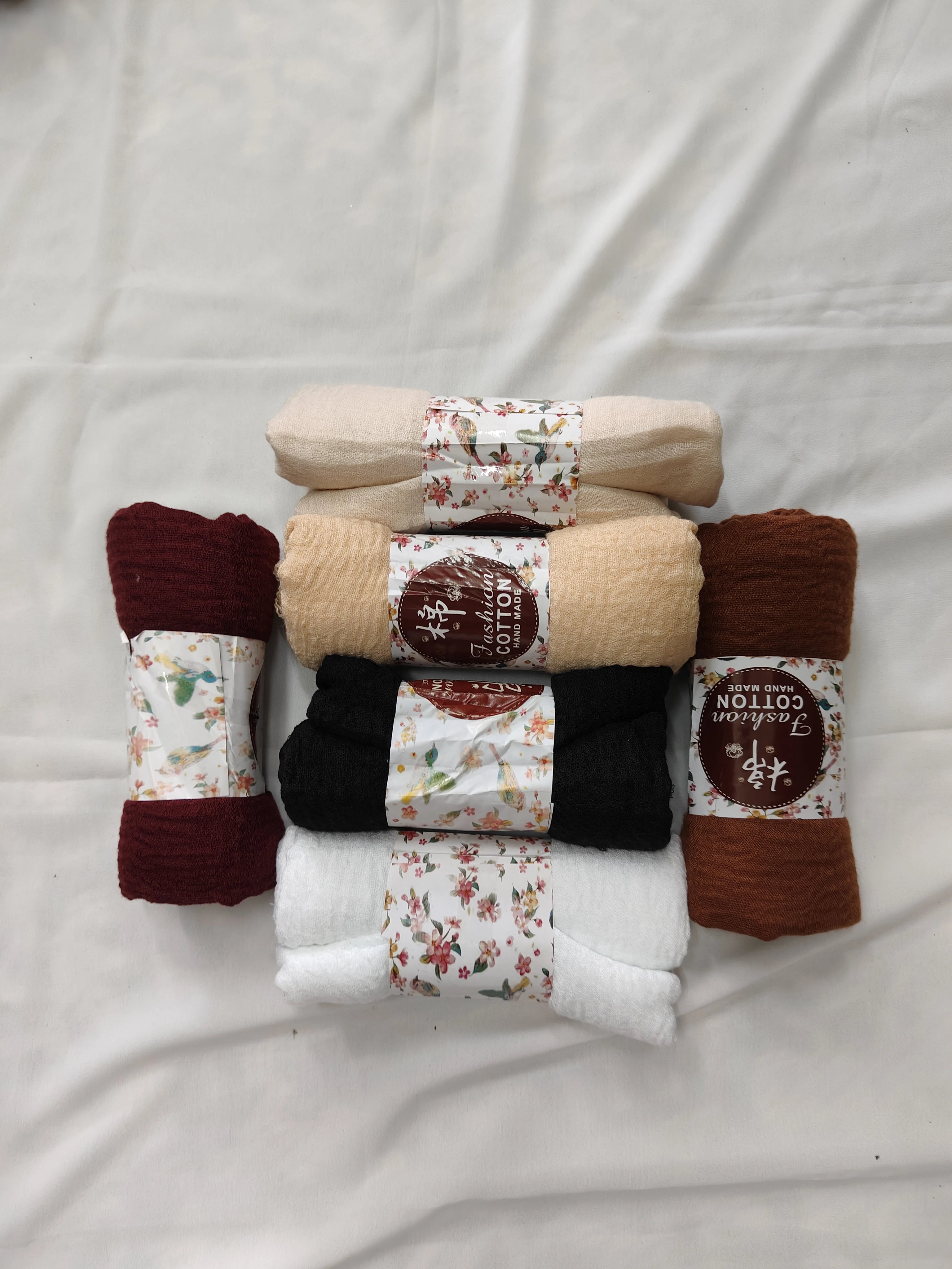 Cotton Crinkle Combo -(6 Set)