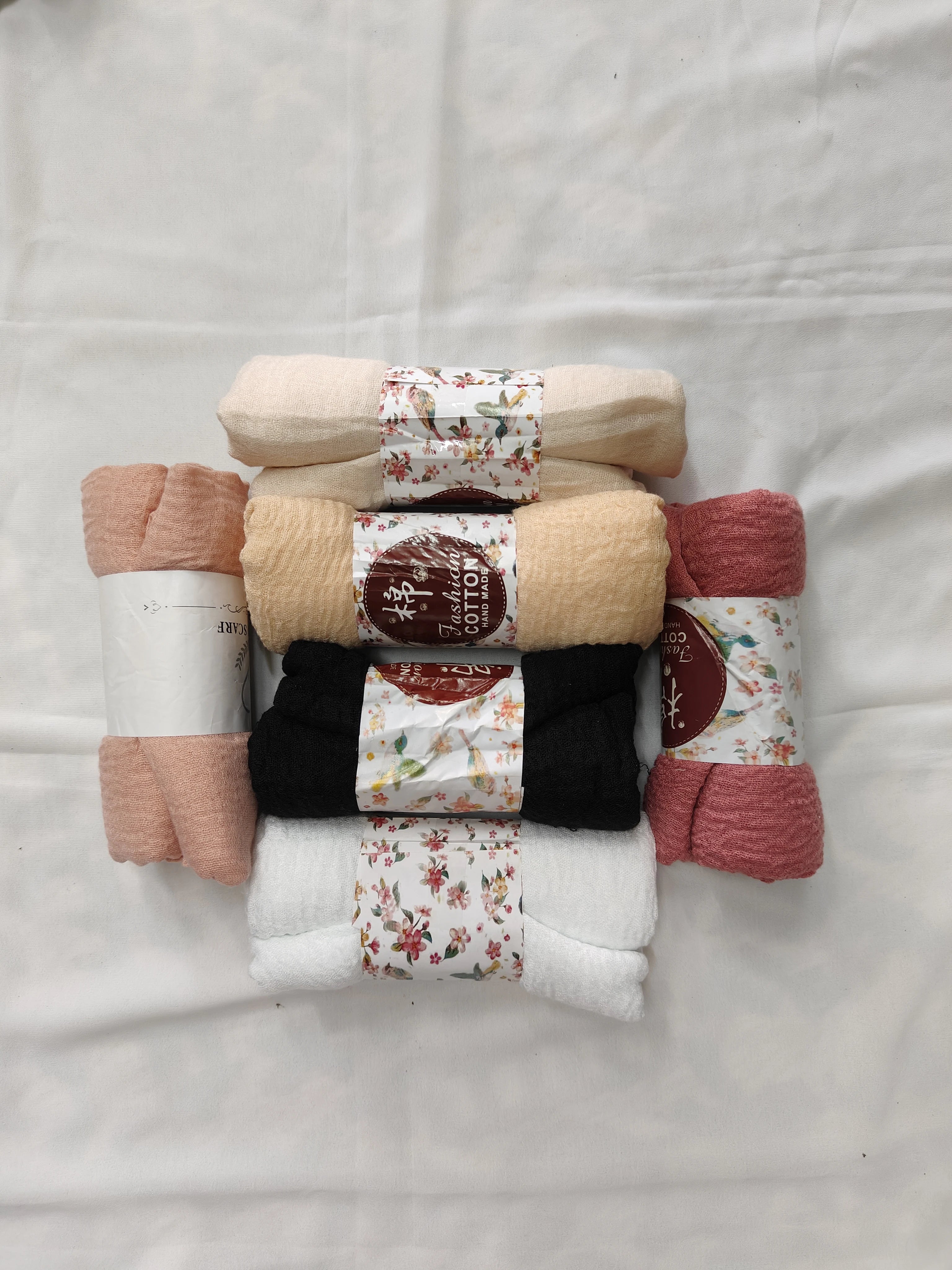 Cotton Crinkle Combo -(6 Set)