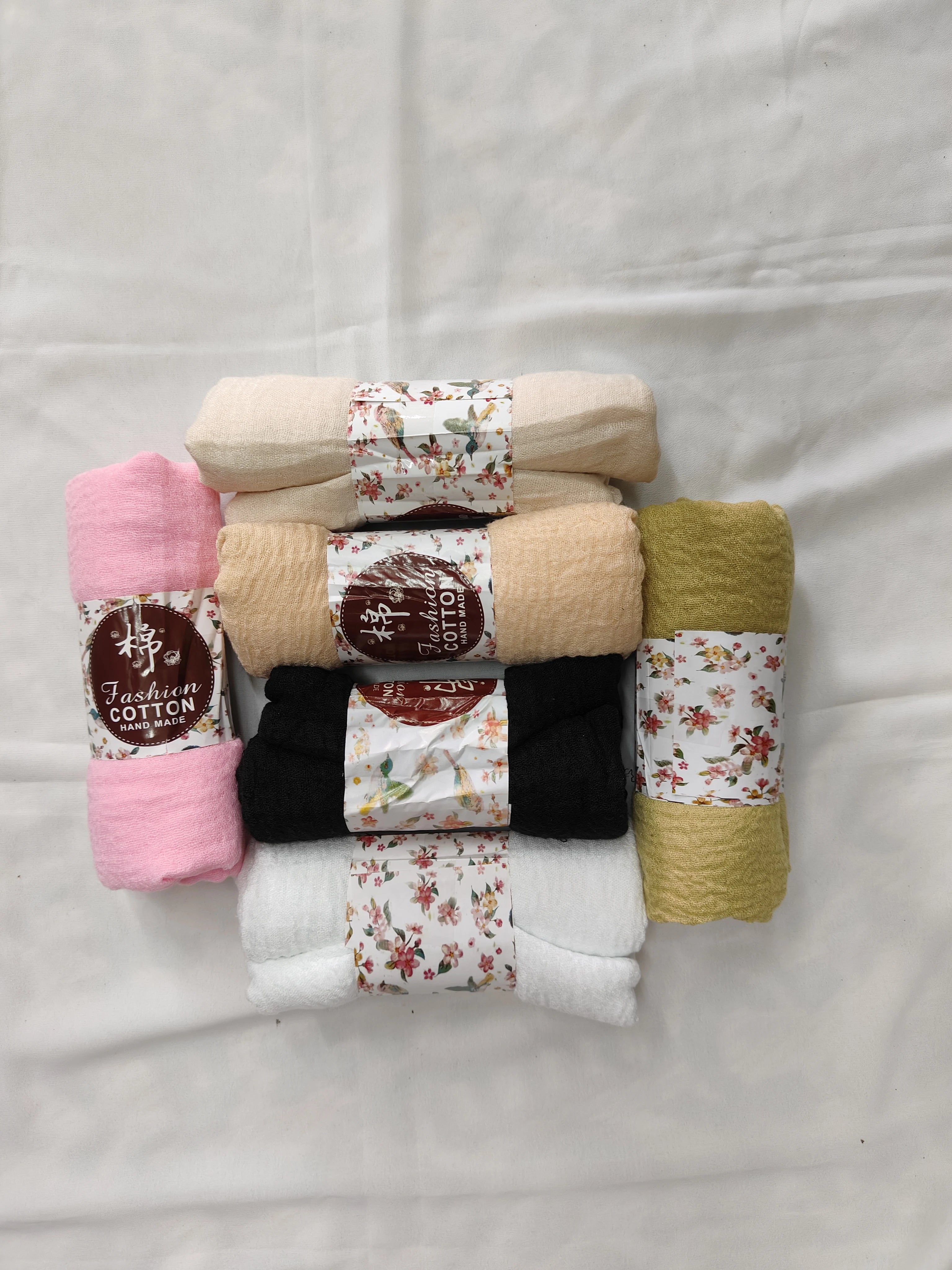 Cotton Crinkle Combo -(6 Set)