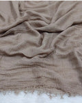Cotton Crinkle beige