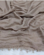 Cotton Crinkle beige