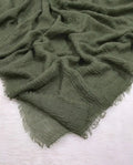 Cotton Crinkle Green