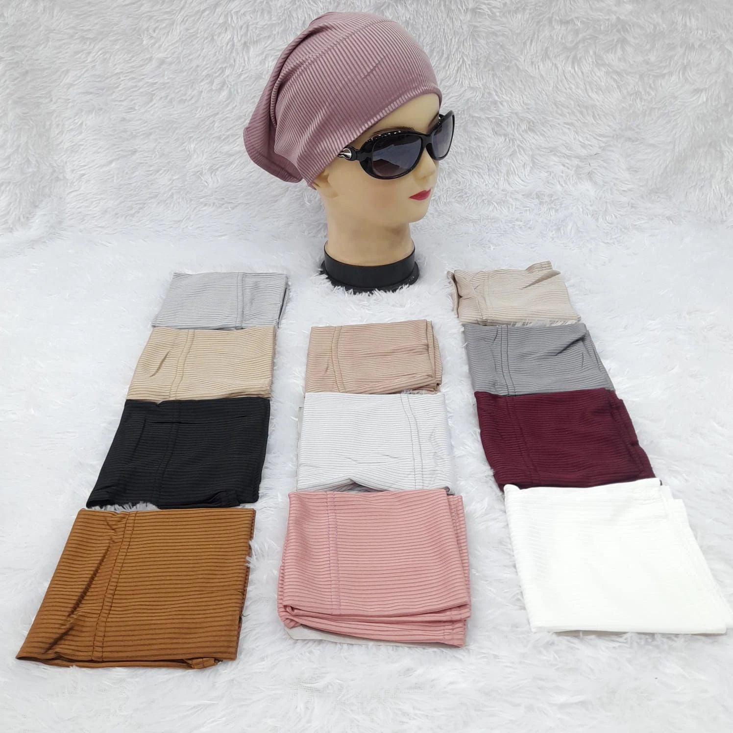 Hijab Undercaps Set (12 Set)