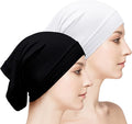 2 Pcs Hijab Undercaps No Slip for Women Islamic Muslim Hijab Cap Scarf for Turban Tube Neck Cover