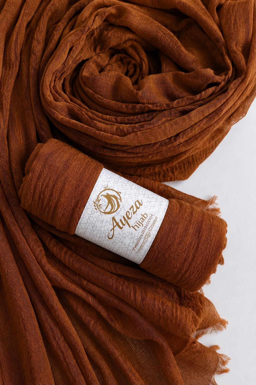 Everyday Crinkle Cotton Hijab – No Ironing Needed