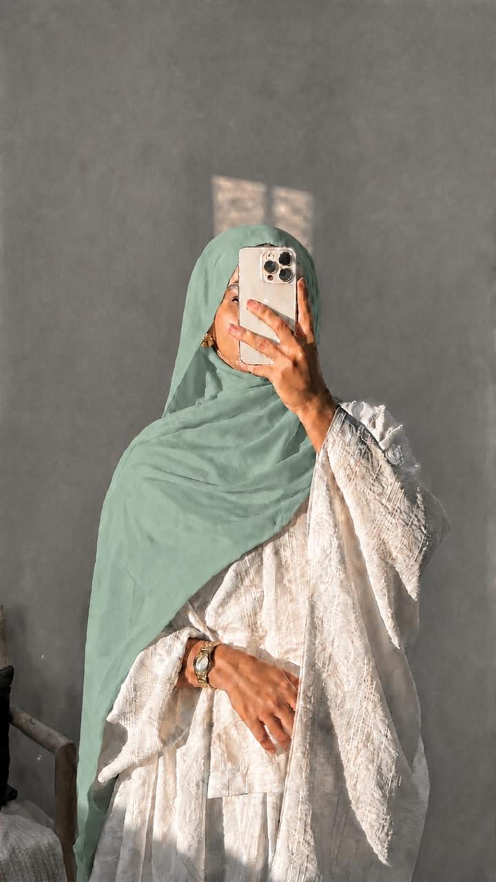 Sage Mint Premium Georgette Hijab