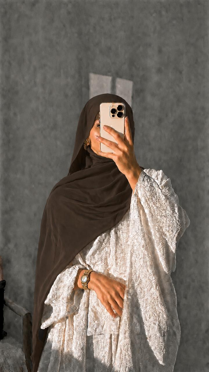Chocolate Brown Premium Georgette Hijab