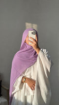 Dusty Lilac Premium Georgette Hijab