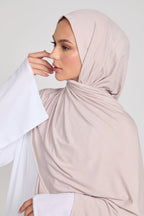 PREMIUM NUDE JERSEY HIJAB
