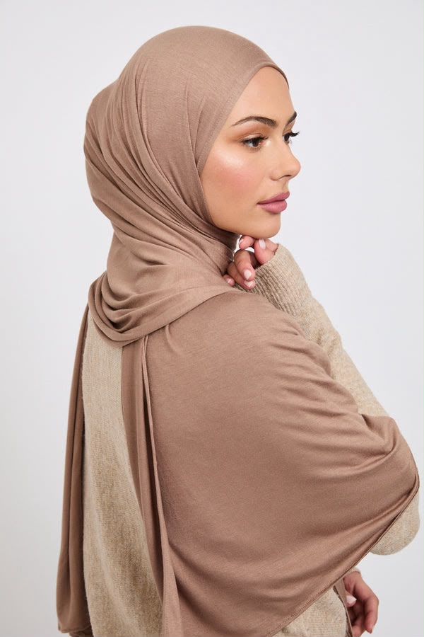 PREMIUM CHAI LATTE JERSEY HIJAB