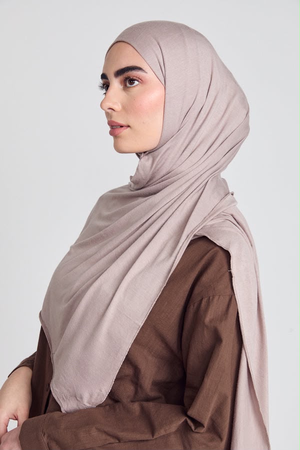 PREMIUM DESERT TAUPE JERSEY HIJAB