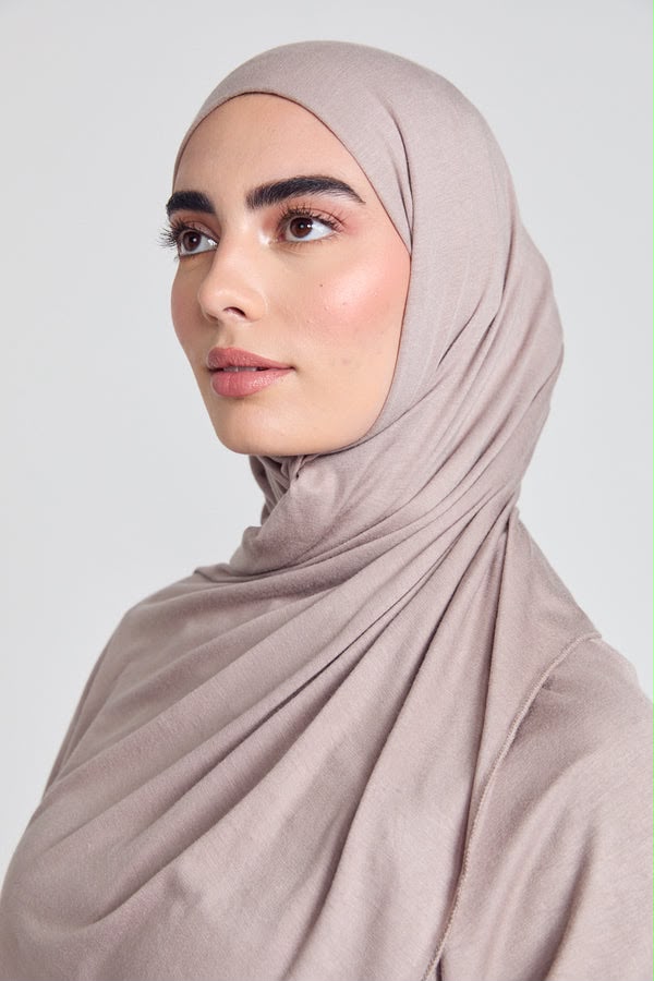 PREMIUM DESERT TAUPE JERSEY HIJAB