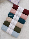 Ayeza Premium Georgette Hijab – Soft Lightweight Chiffon Scarf for Women | Breathable & Elegant Everyday Hijab | Multiple Colours