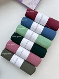 Premium Georgette Hijab – Pack of 6 Elegant Shades