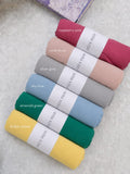 Premium Georgette Hijab – Pack of 6 Elegant Shades