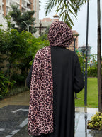 Brown Tiger Print Chiffon Hijab (175 x 75 cm)