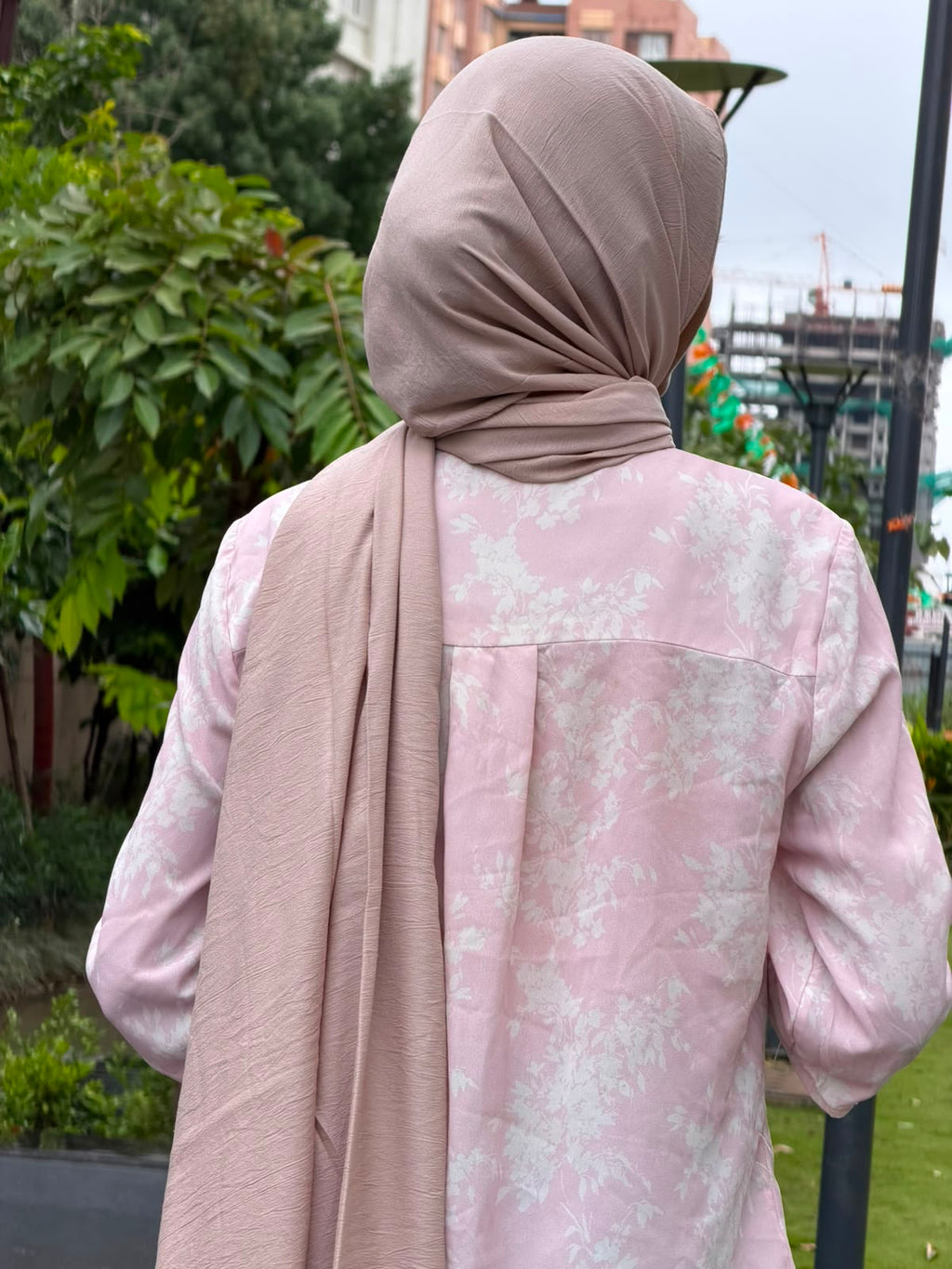 Premium Modal Cotton Hijab | cream colour| 2 Meter