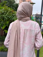 Premium Modal Cotton Hijab | cream colour| 2 Meter