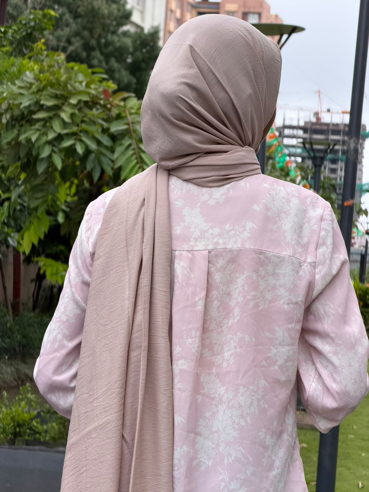 Premium Modal Cotton Hijab | cream colour| 2 Meter