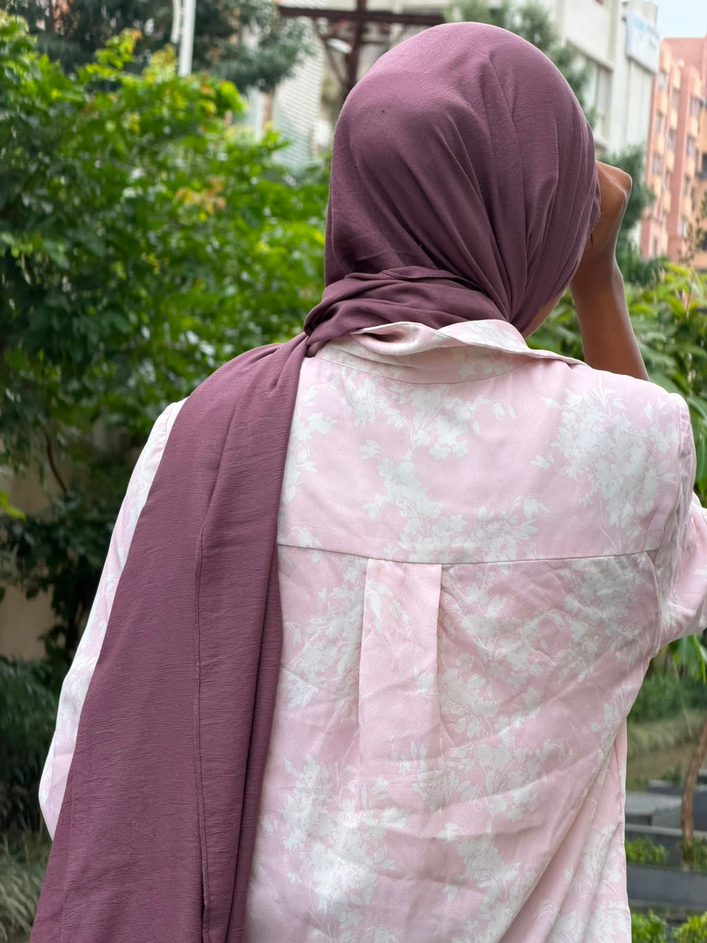 Modal Cotton Hijab | Chocolate Brown | 2 Meter