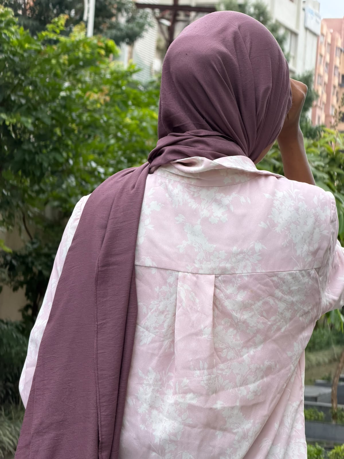 Modal Cotton Hijab | Chocolate Brown | 2 Meter