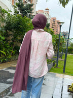Modal Cotton Hijab | Chocolate Brown | 2 Meter