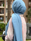 Modal Cotton Hijab | Dark denim colour| 2 Meter