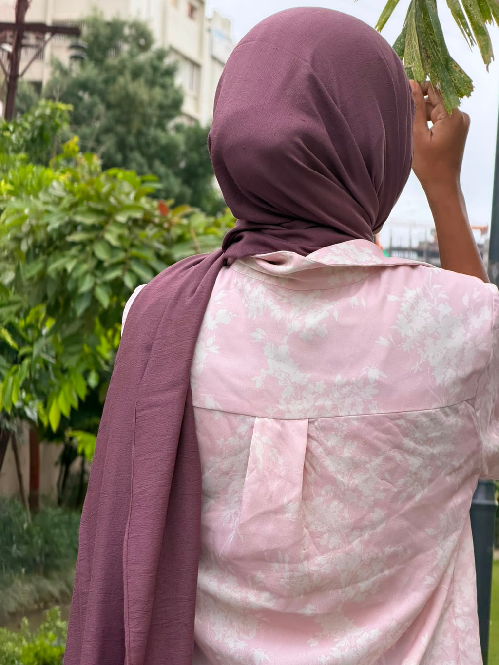 Modal Cotton Hijab | Chocolate Brown | 2 Meter
