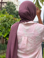Modal Cotton Hijab | Chocolate Brown | 2 Meter